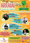 Cartaz Arraial - Bailes de Verão 2025 Final