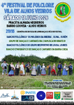 Cartaz 4&ordm; Festival de Folclore  Vila de Alhos Vedros