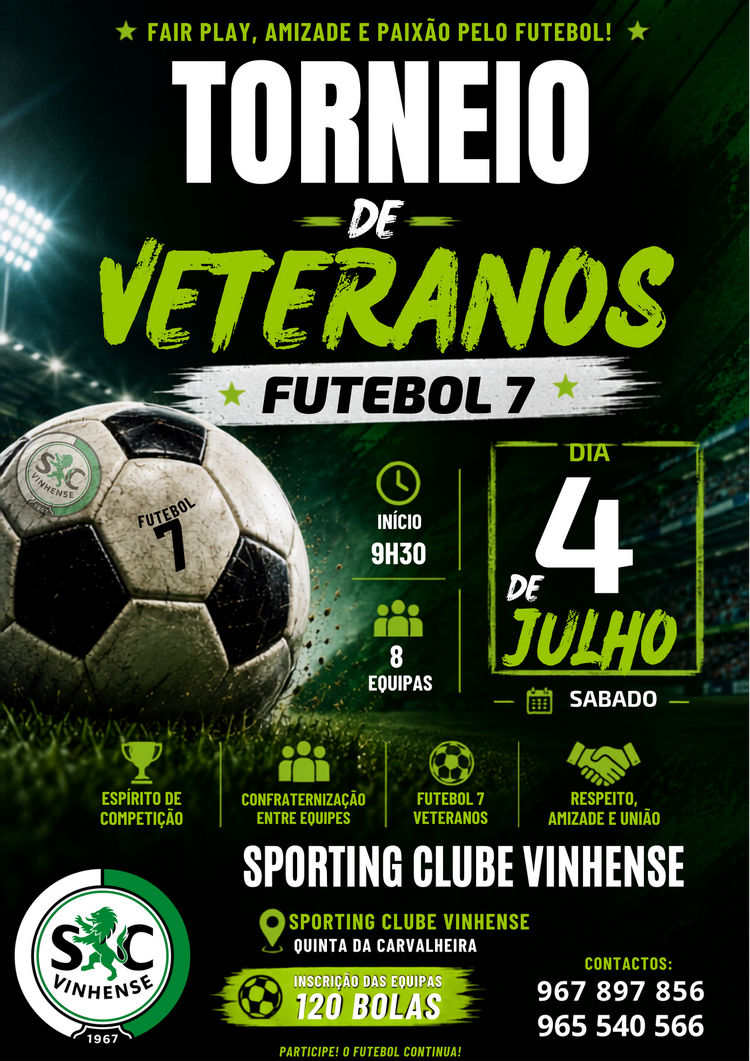 TORNEIO DE VETERANOS