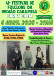 Cartaz 41&ordm; Festival de Folclore, Abril 2025